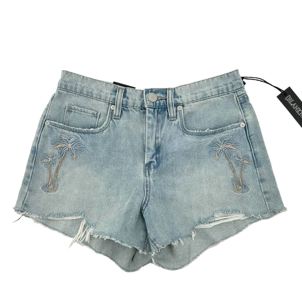 Blank NYC The Barrow Vintage High-Rise Denim Short Size 26